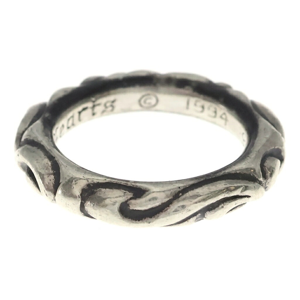 CHROME HEARTS(クロムハーツ) SCRL BAND スクロールバンド リング シルバー BCA351