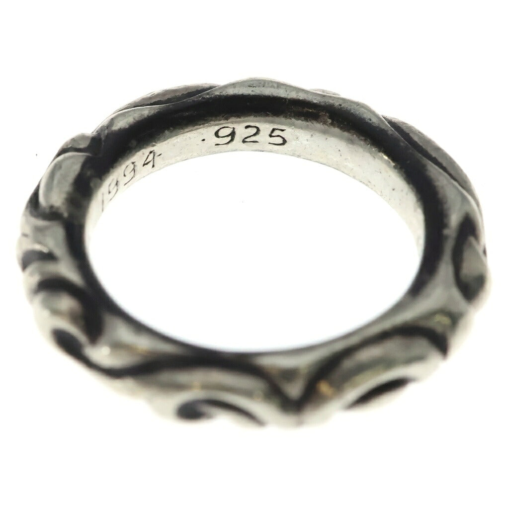 CHROME HEARTS(クロムハーツ) SCRL BAND スクロールバンド リング シルバー BCA351