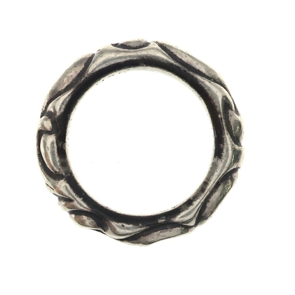 CHROME HEARTS(クロムハーツ) SCRL BAND スクロールバンド リング シルバー BCA351