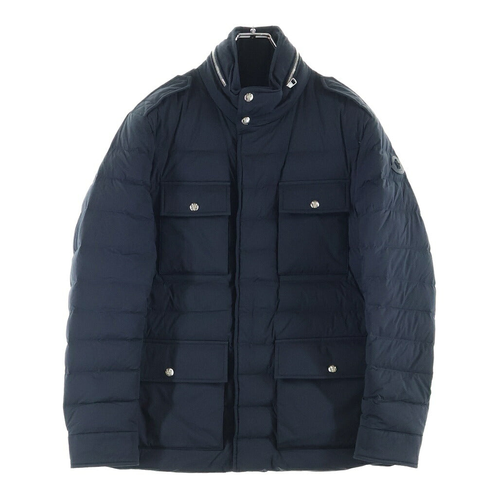 MONCLER(モンクレール) 23AW FALAGE GIUBBOTTO マルチポケット ジップアップ リバーシブル ナイロン ダウンジャケット ネイビー I20911B00003 595FK