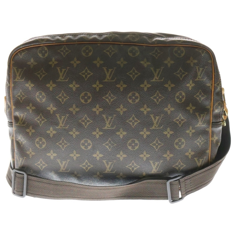 LOUIS VUITTON(ルイヴィトン) モノグラム リポーターGM M45252 ブラウン PVC ショルダーバッグ