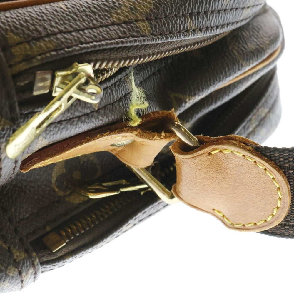 LOUIS VUITTON(ルイヴィトン) モノグラム リポーターGM M45252 ブラウン PVC ショルダーバッグ