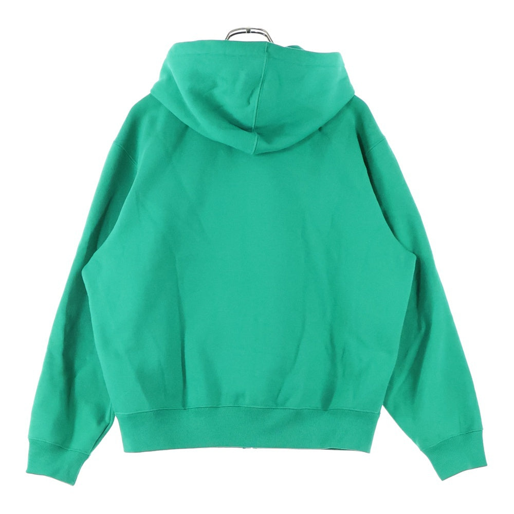 SUPREME(シュプリーム) ×24SS Champion Zip Up Hoodie フロント刺繍ロゴ ジップアップパーカー グリーン