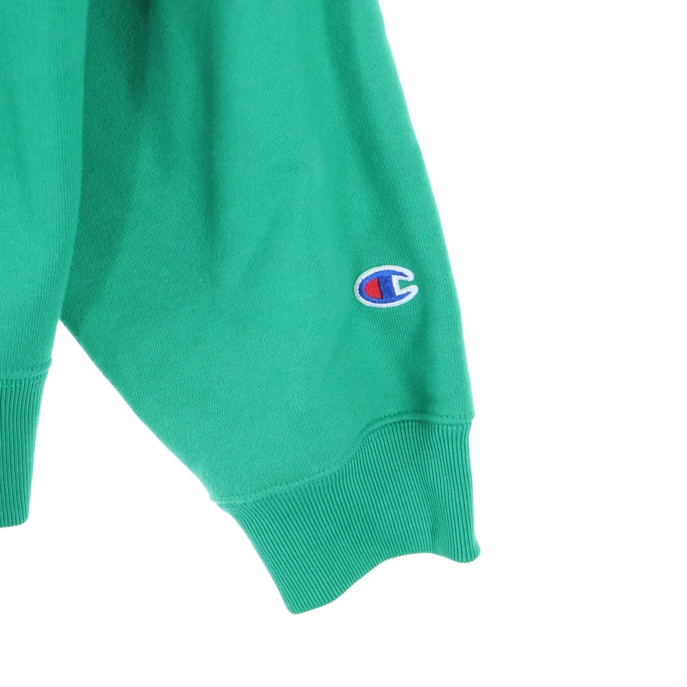 SUPREME(シュプリーム) ×24SS Champion Zip Up Hoodie フロント刺繍ロゴ ジップアップパーカー グリーン