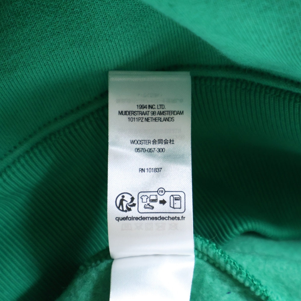 SUPREME(シュプリーム) ×24SS Champion Zip Up Hoodie フロント刺繍ロゴ ジップアップパーカー グリーン