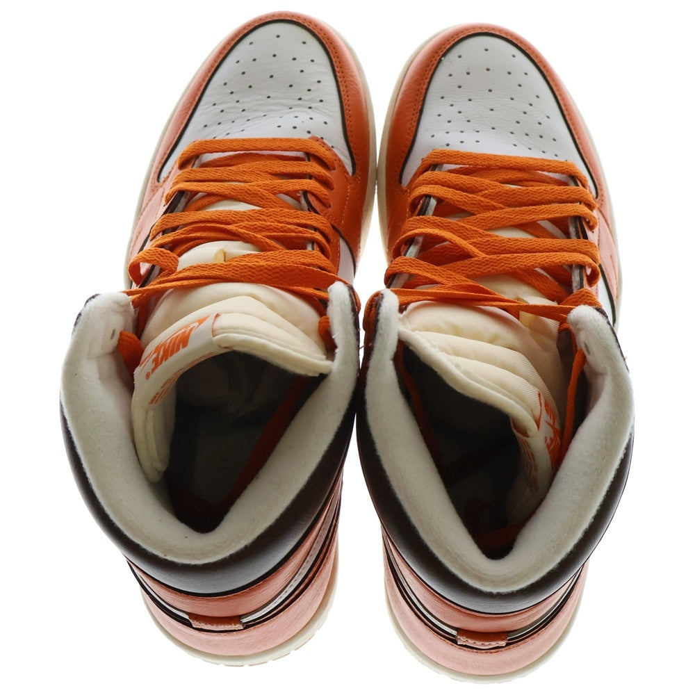 NIKE(ナイキ) WMNS AIR JORDAN 1 HIGH OG STARFISH DO9369-101 ウィメンズ エアジョーダン1 スターフィッシュ ハイカットスニーカー ホワイト/オレンジ US10.5/27.5cm