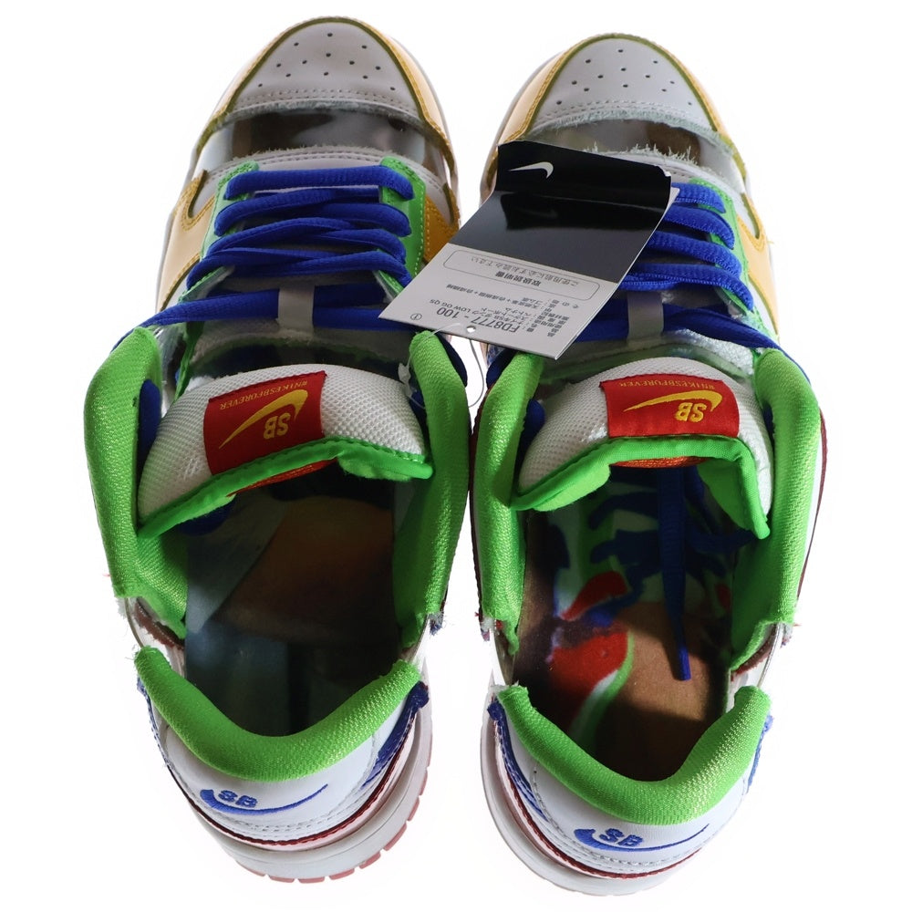 NIKE SB(ナイキエスビー) Dunk Low Sandy ダンク ロー サンディー スニーカー ホワイト/マルチ US9/27.0cm FD8777-100