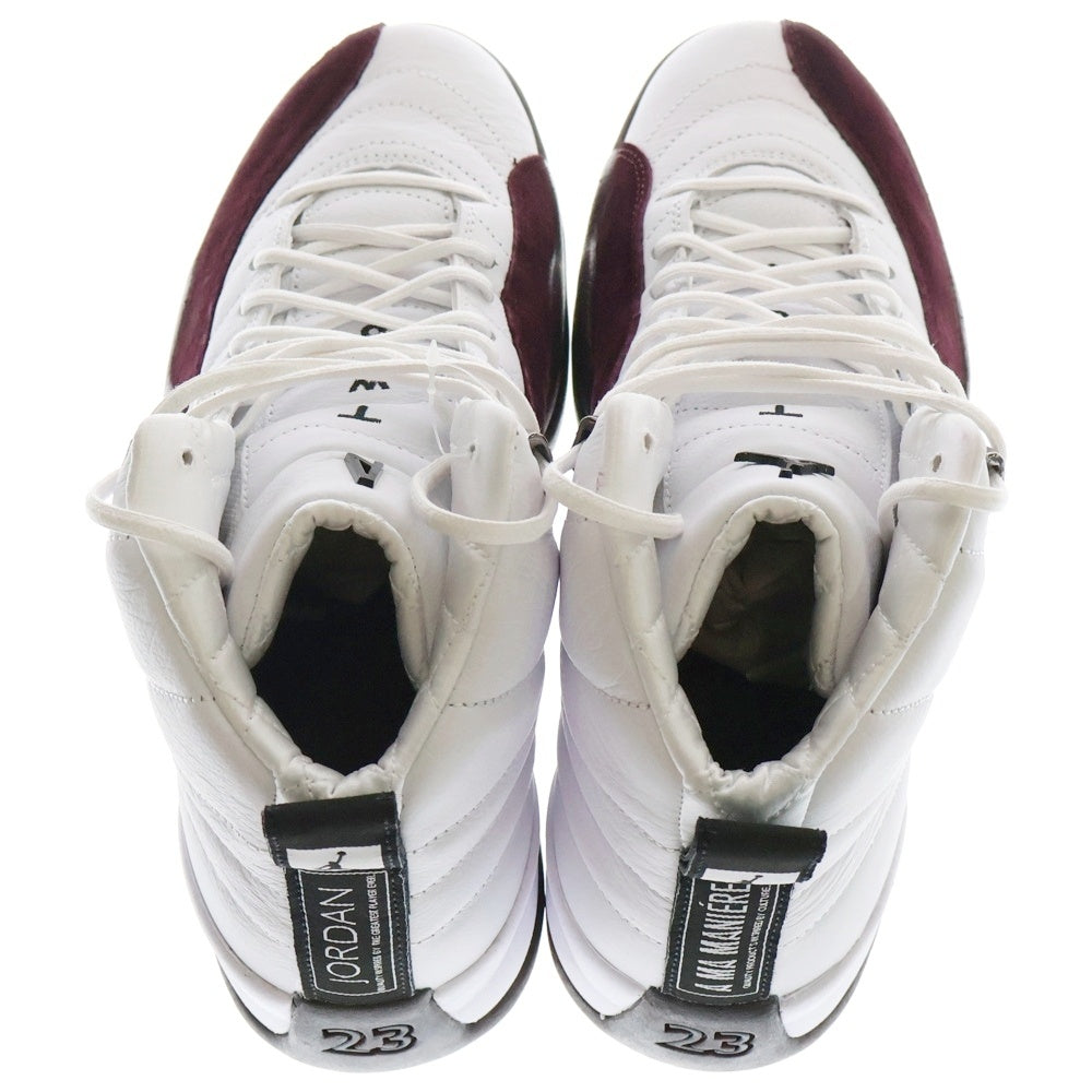 NIKE(ナイキ) ×Ma Maniere WMNS AIR JORDAN12 RETRO SP DV6989-100 ウィメンズ アママニエール エアジョーダン12 ハイカットスニーカー シューズ ホワイト US10.5/27.5cm