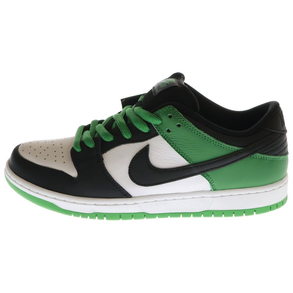 NIKE SB(ナイキエスビー) DUNK LOW PRO CLASSIC GREEN ダンクロー プロ クラシックグリーン ローカットスニーカー グリーン/ブラック S9/27.0cmU BQ6817-302