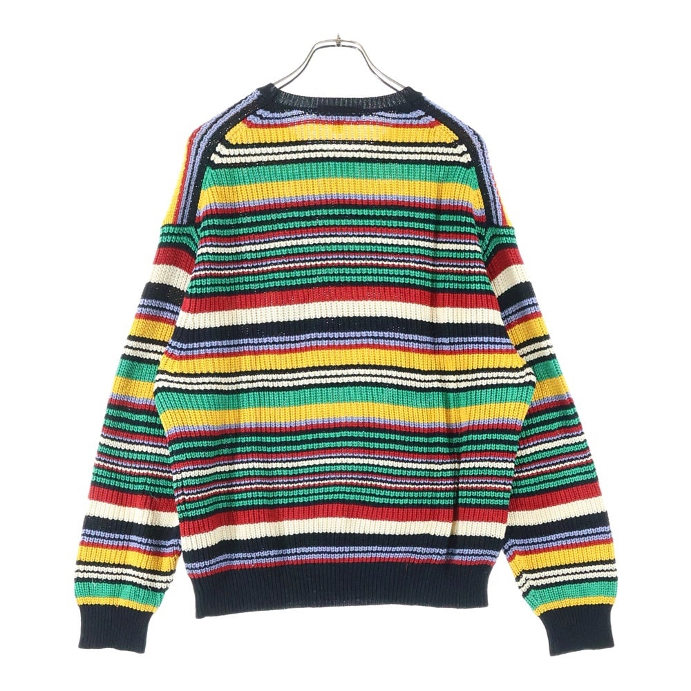 SUPREME(シュプリーム) 23AW Small Box Ribbed Sweater スモールボックスロゴ ニット セーター マルチカラー