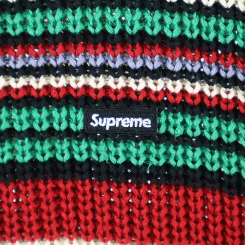 SUPREME(シュプリーム) 23AW Small Box Ribbed Sweater スモールボックスロゴ ニット セーター マルチカラー