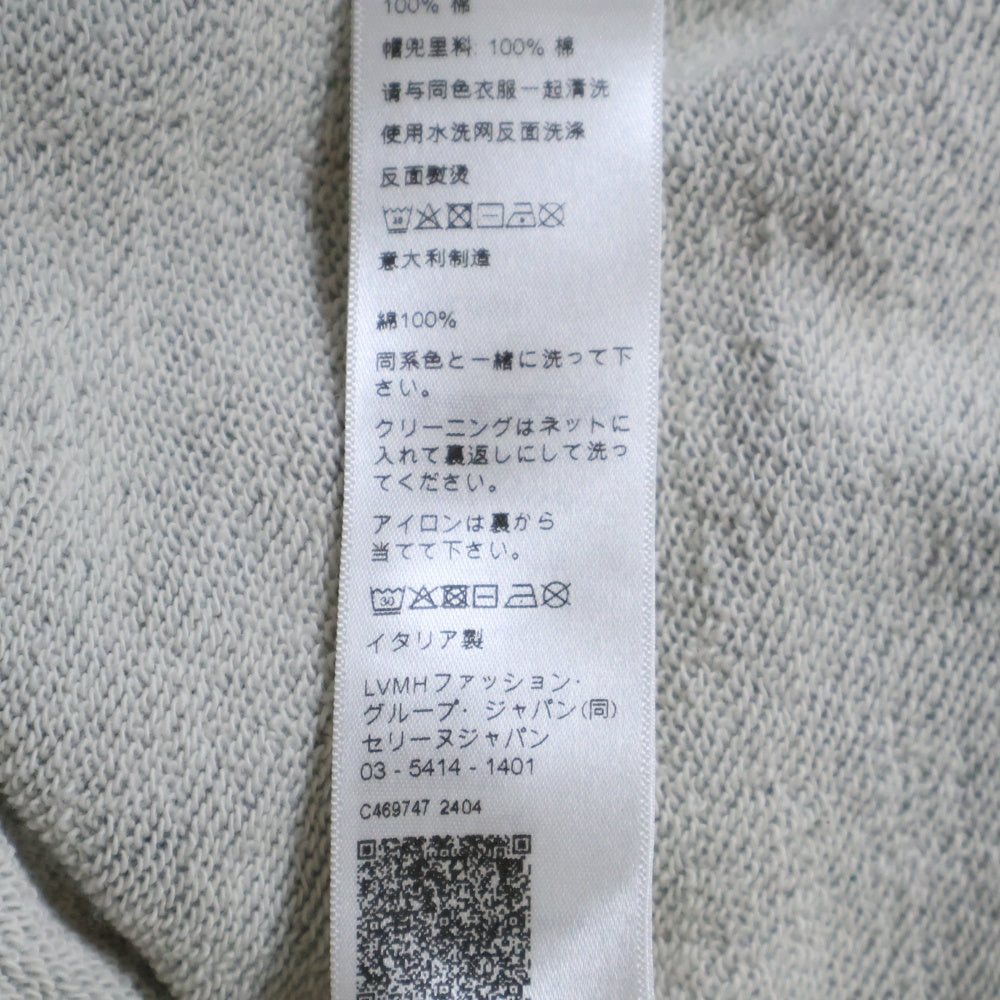 CELINE(セリーヌ) フロントロゴ スウェットプルオーバーパーカー フーディー グレー 2Y88G670Q.09MB