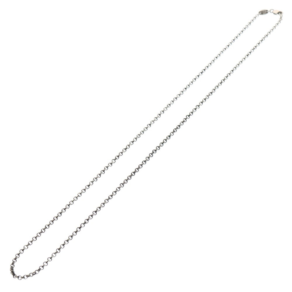 CHROME HEARTS(クロムハーツ) NECKCHAIN R20 ロールチェーンネックレス 20inch シルバー BCA084