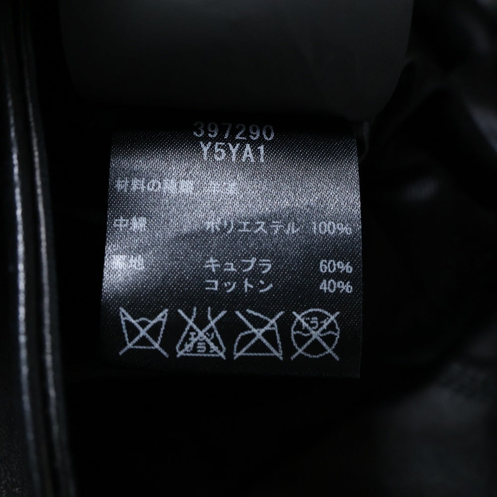 SAINT LAURENT PARIS(サンローランパリ) CLASSIC MOTORCYCLE JACKET L01 クラシックモーターサイクル ライダースジャケット ラムレザージャケット ブラック 397290 Y5YA1