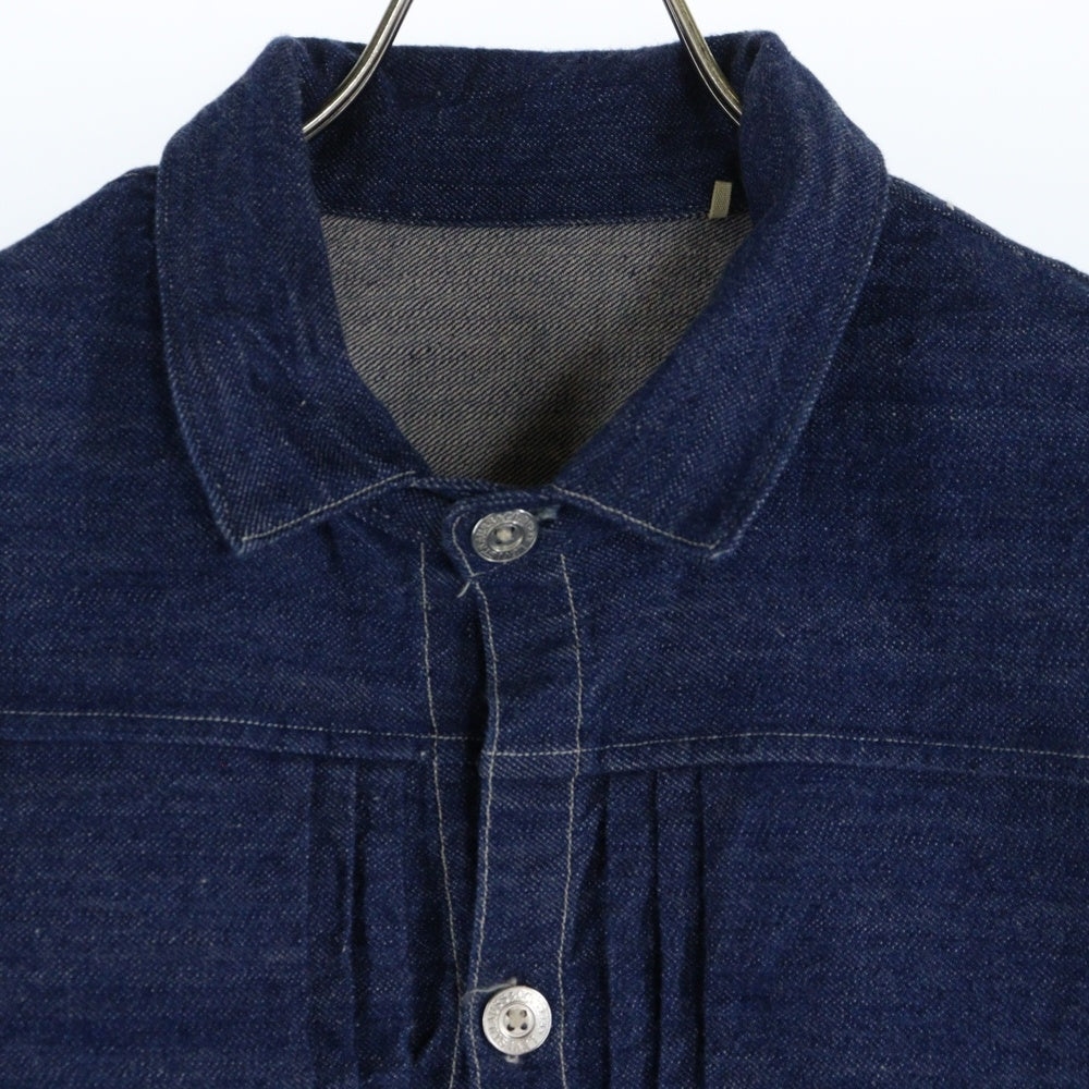 Levi's VINTAGE CLOTHING(リーバイス ビンテージ クロージング) PLEATED BLOUSE コットン デニムジャケット インディゴ PC9-A4395-0000