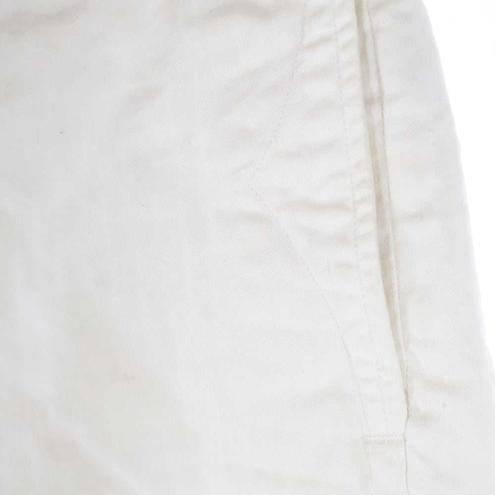 RRL(ダブルアールエル) ボタンフライ コットン チノパンツ ホワイト