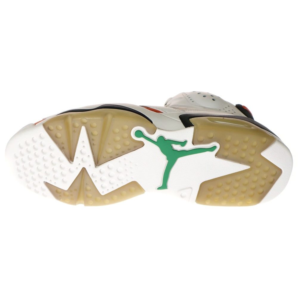 NIKE(ナイキ) AIR JORDAN 6 RETRO GATORADE エアジョーダン 6 レトロ ゲータレード ハイカットスニーカー ホワイト/オレンジ US8.5/26.5cm 384664-145