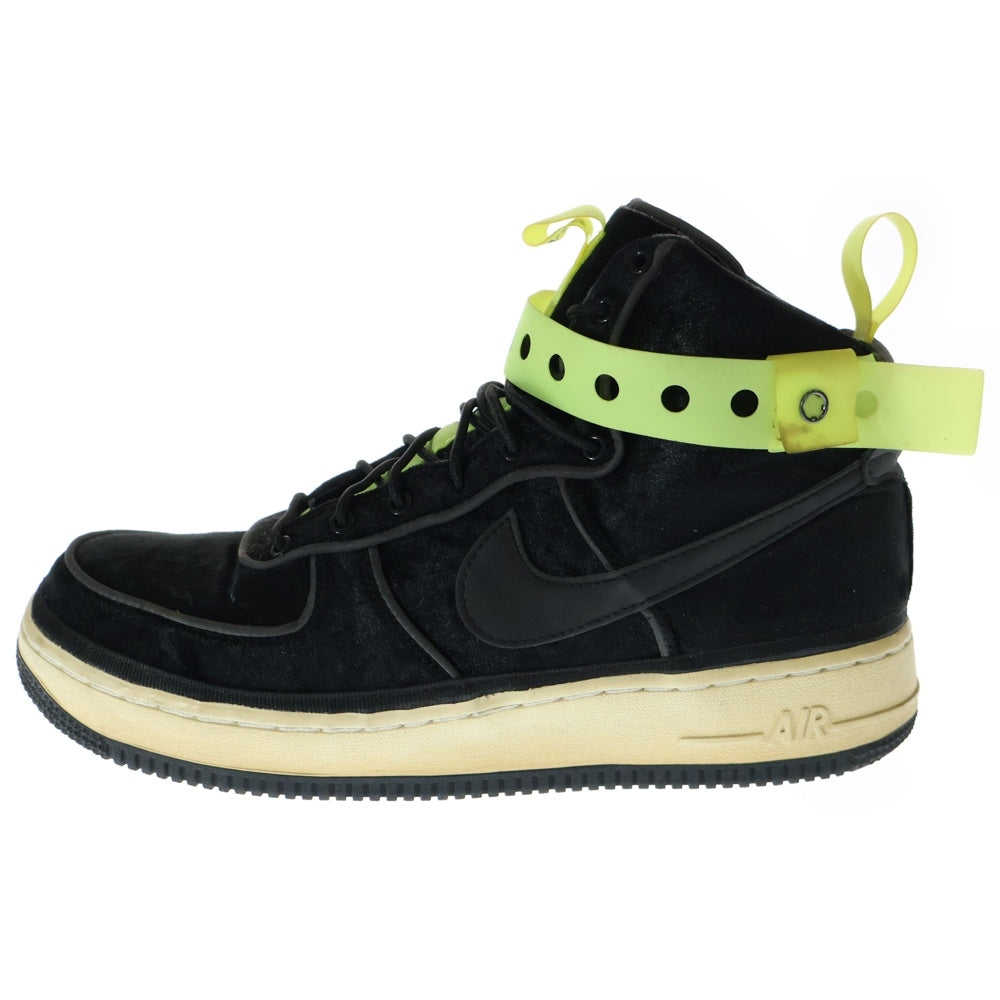 NIKE(ナイキ) AIR FORCE 1 HIGH Magic Stick VIP エアフォースワン ハイカットスニーカー ブラック US8.5/26.5cm 573967-003