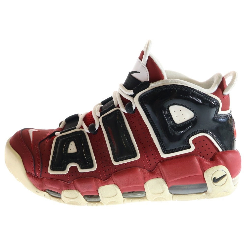 NIKE(ナイキ) AIR MORE UPTEMPO '96 エアモアアップテンポ ハイカットスニーカー レッド/ブラック US8.5/26.5cm 921948-600
