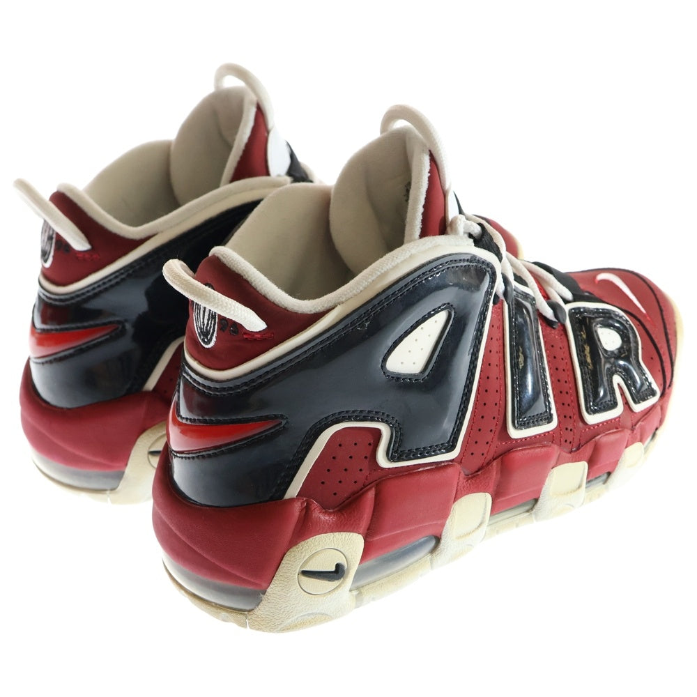 NIKE(ナイキ) AIR MORE UPTEMPO '96 エアモアアップテンポ ハイカットスニーカー レッド/ブラック US8.5/26.5cm 921948-600