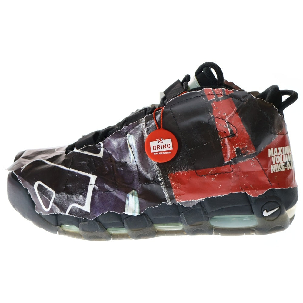 NIKE(ナイキ) AIR MORE UPTEMPO 96 Made You Look エア モア アップテンポ 96 メイドユールック ハイカットスニーカー ブラック US9/27.0cm DJ4633-010 DJ4633-010