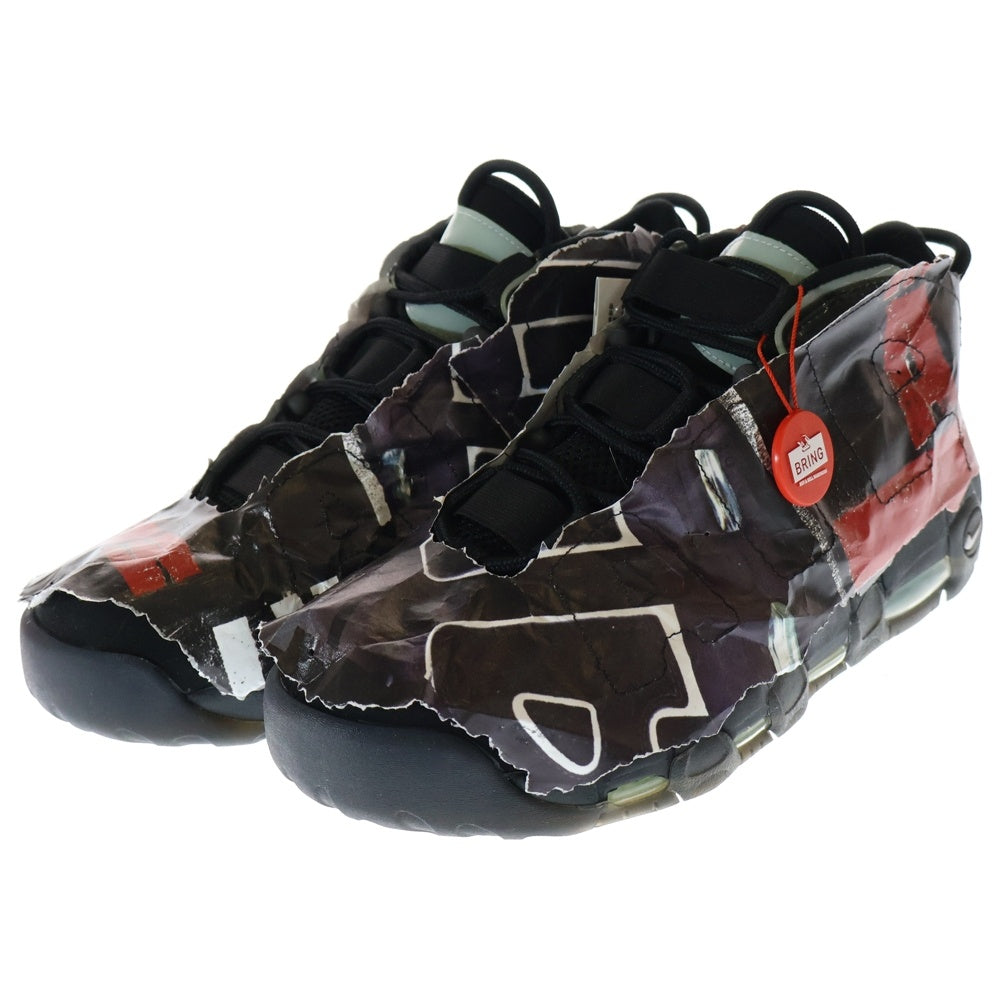 NIKE(ナイキ) AIR MORE UPTEMPO 96 Made You Look エア モア アップテンポ 96 メイドユールック ハイカットスニーカー ブラック US9/27.0cm DJ4633-010 DJ4633-010