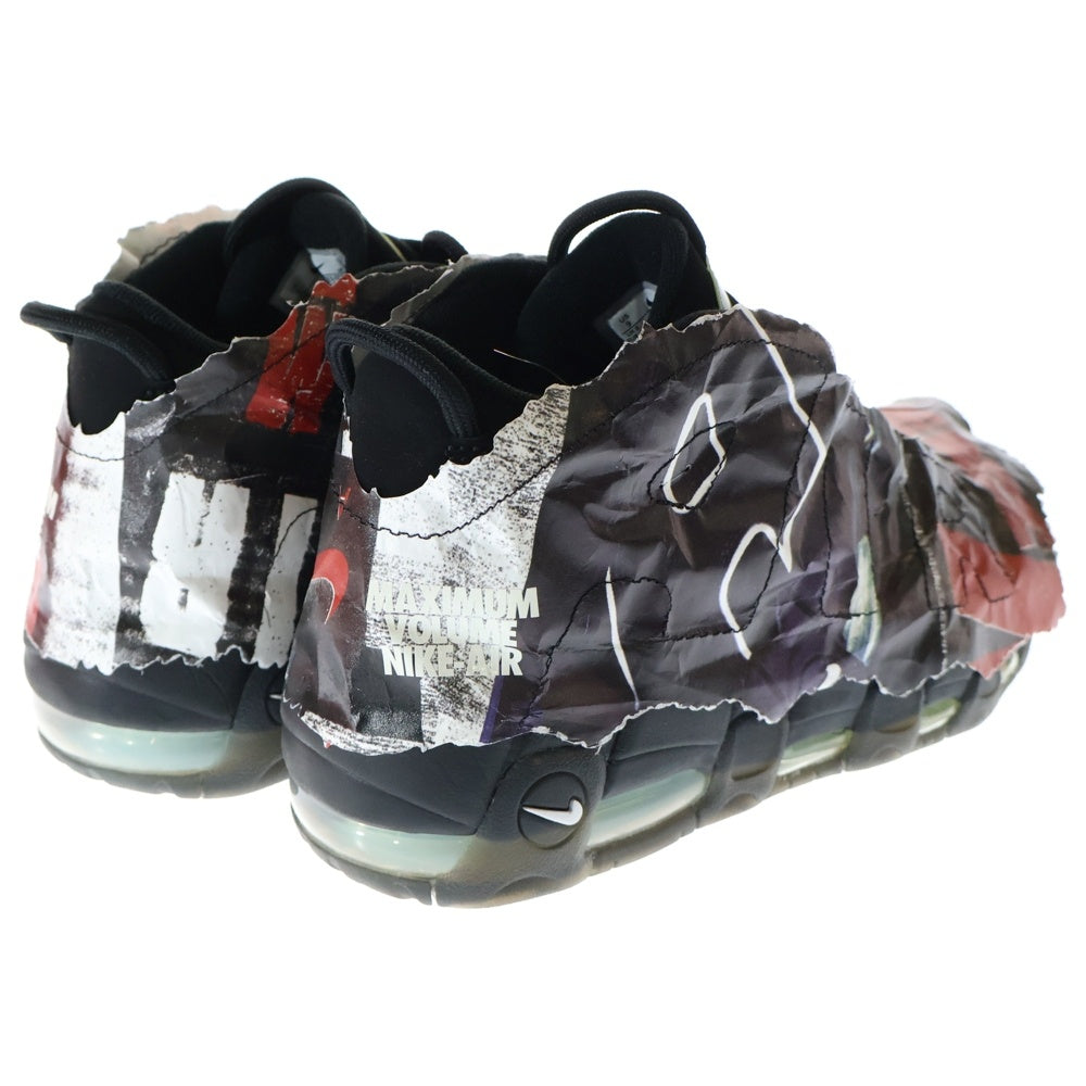 NIKE(ナイキ) AIR MORE UPTEMPO 96 Made You Look エア モア アップテンポ 96 メイドユールック ハイカットスニーカー ブラック US9/27.0cm DJ4633-010 DJ4633-010