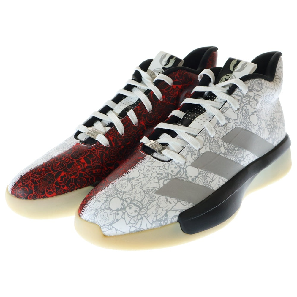 adidas(アディダス) PRO NEXT 2019 STAR WARS プロ ネクスト 2019 ハイカットスニーカー レッド US8/26.0cm EH2459