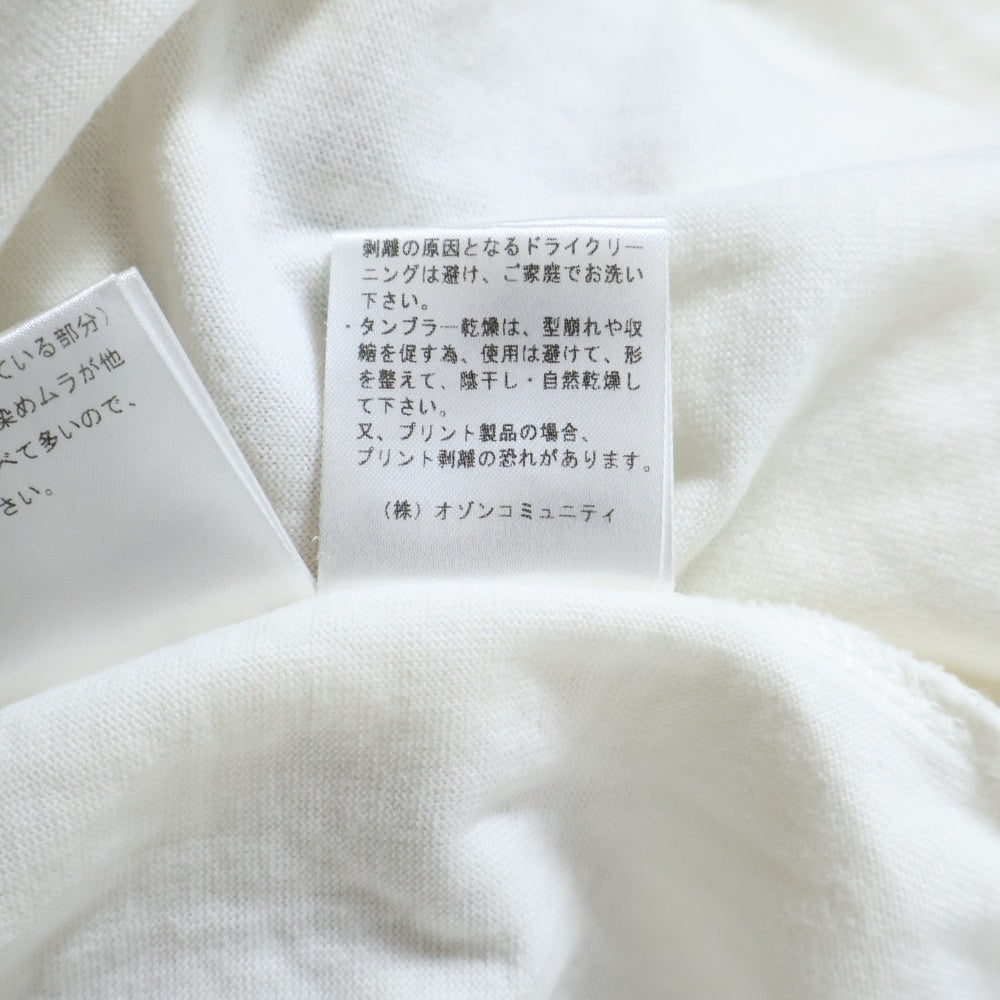 HYSTERIC GLAMOUR(ヒステリックグラマー) プレイボーイ クルーネック コットン 半袖Tシャツ カットソー ホワイト