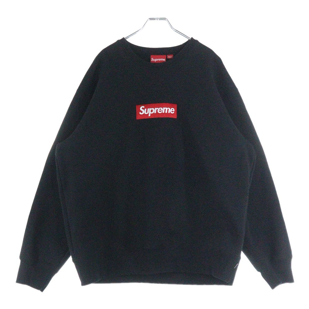 SUPREME(シュプリーム) 22AW Box Logo Crewneck ボックスロゴクルーネックスウェットトレーナー ブラック