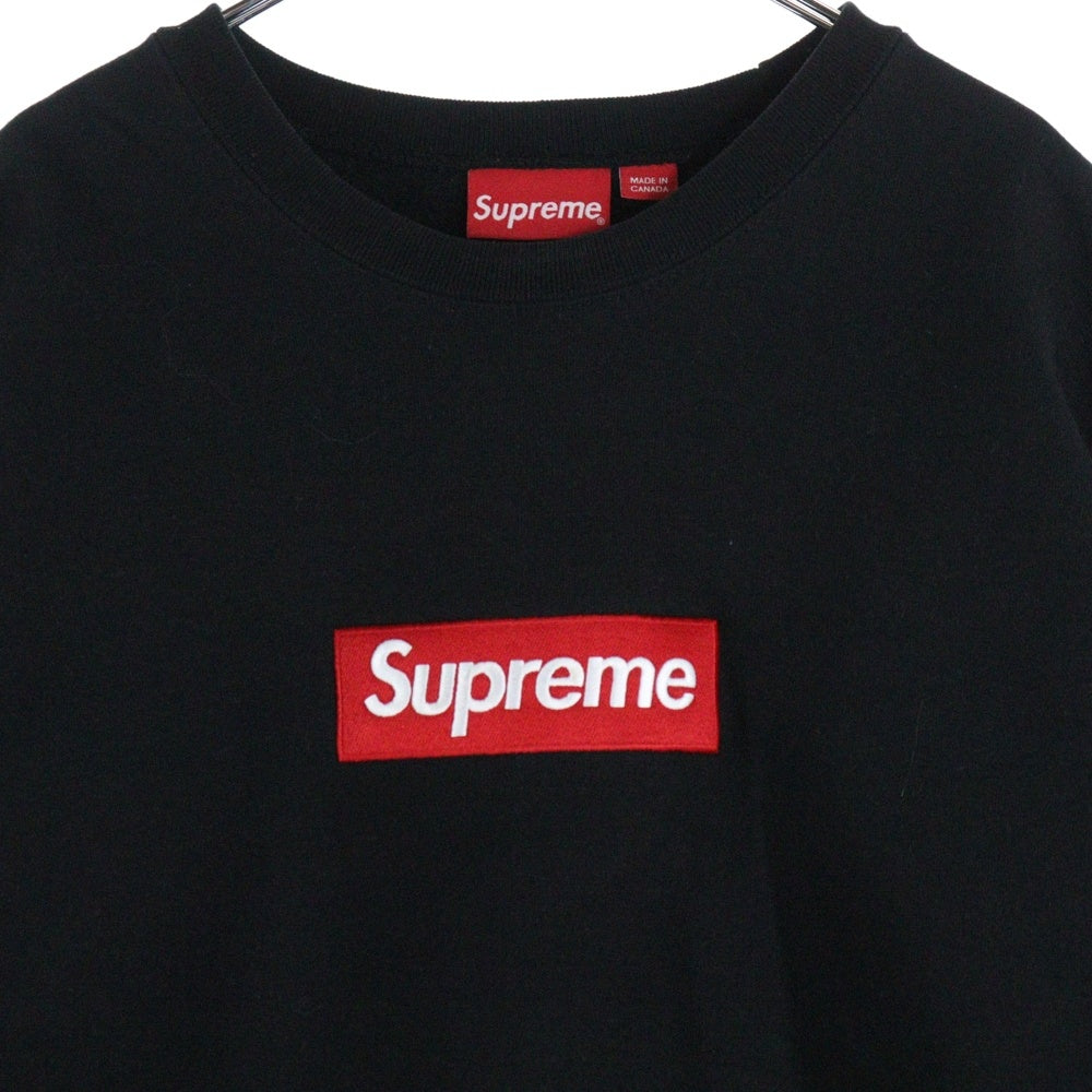 SUPREME(シュプリーム) 22AW Box Logo Crewneck ボックスロゴクルーネックスウェットトレーナー ブラック