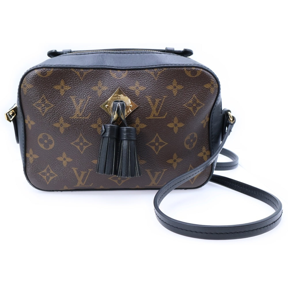 LOUIS VUITTON(ルイヴィトン) モノグラム サントンジュ マカサー ショルダーバッグ ブラウン PVC×レザー M43555 M43555 CA2119