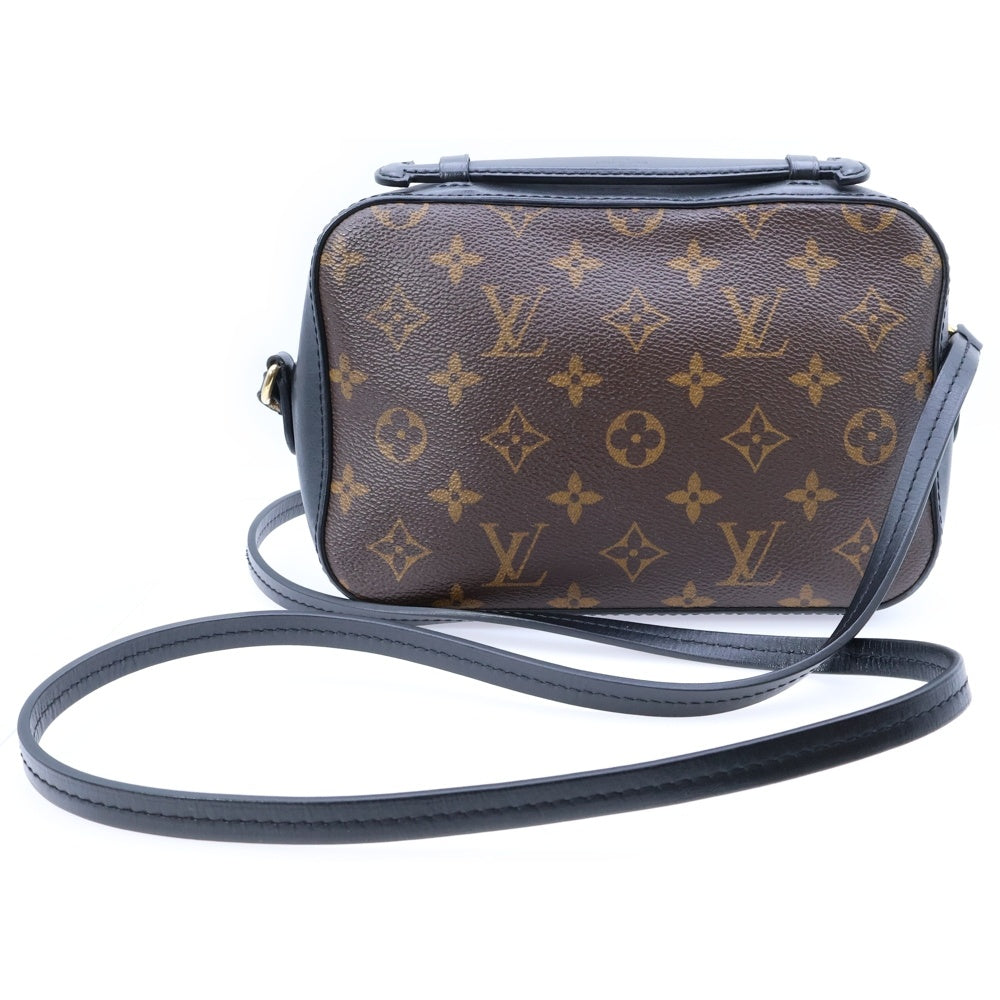 LOUIS VUITTON(ルイヴィトン) モノグラム サントンジュ マカサー ショルダーバッグ ブラウン PVC×レザー M43555 M43555 CA2119