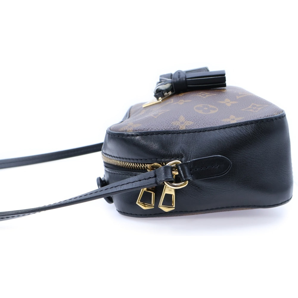 LOUIS VUITTON(ルイヴィトン) モノグラム サントンジュ マカサー ショルダーバッグ ブラウン PVC×レザー M43555 M43555 CA2119