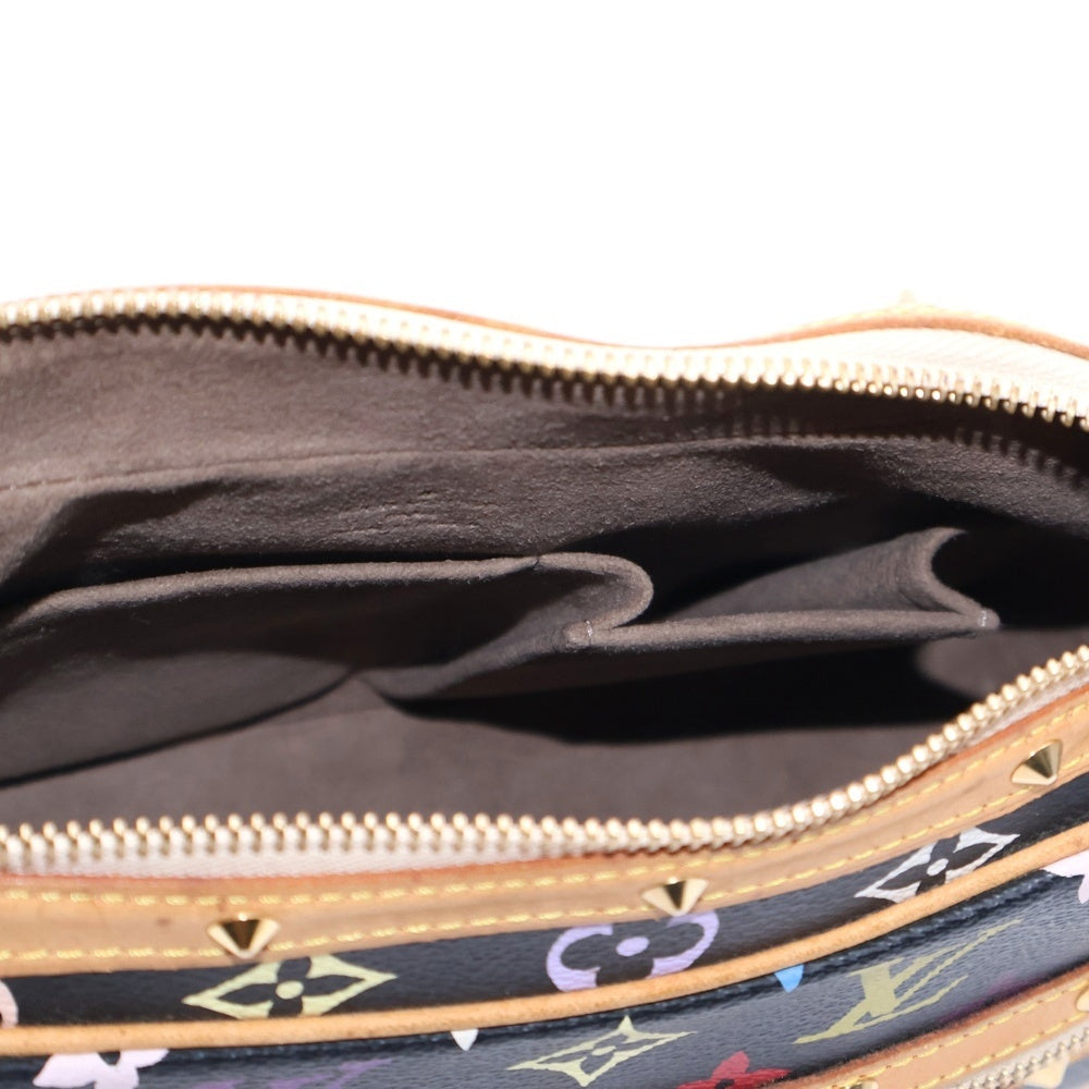 LOUIS VUITTON(ルイヴィトン) モノグラム マルチカラー ブローニュ ショルダーバッグ ブラック PVC×レザー M92638 M92638