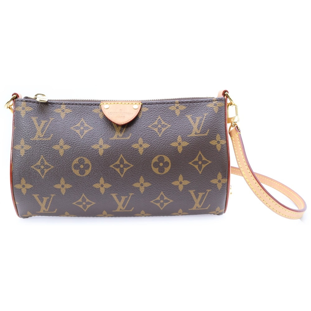 LOUIS VUITTON(ルイヴィトン) モノグラム ポシェット・ティレット MINI 2way ハンドバッグ ブラウン PVC×レザー RFID M12859 M12859 RFID ストラップ・カデナ