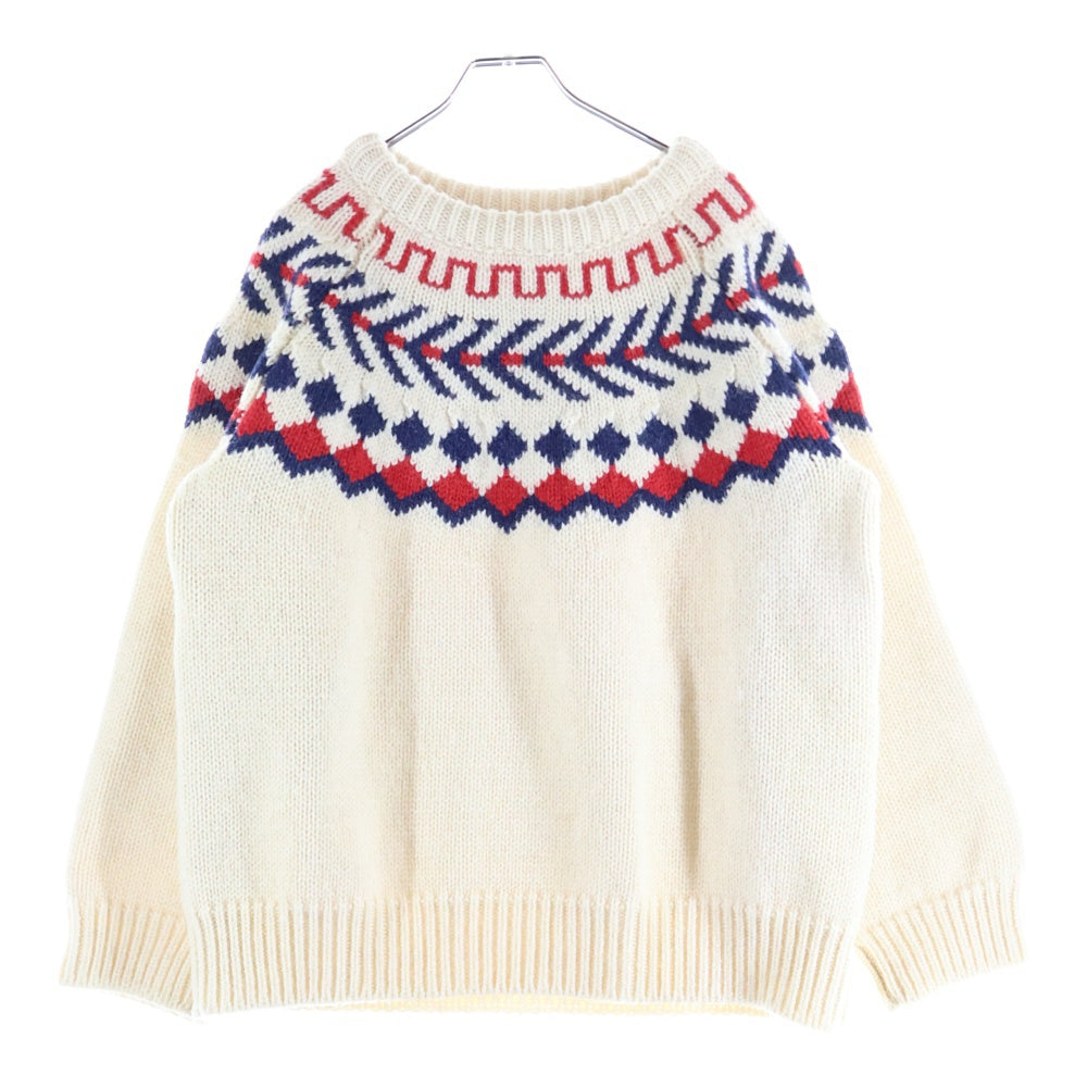 CELINE(セリーヌ) 21AW オーバーサイズ シェットランド ウール クルー