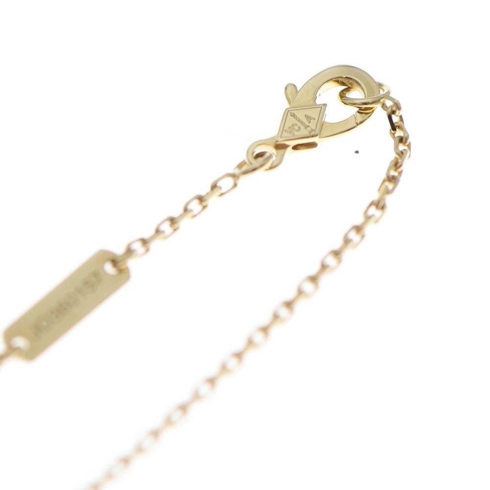 Van Cleef & Arpels(ヴァンクリーフアンドアーペル) ヴィンテージアルハンブラ ギョーシェ チェーンペンダントネックレス イエローゴールド Au750YG VCARP4KL00