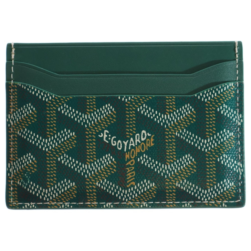 GOYARD(ゴヤール) サンシュルピス コンパクト カードケース パスケース グリーン