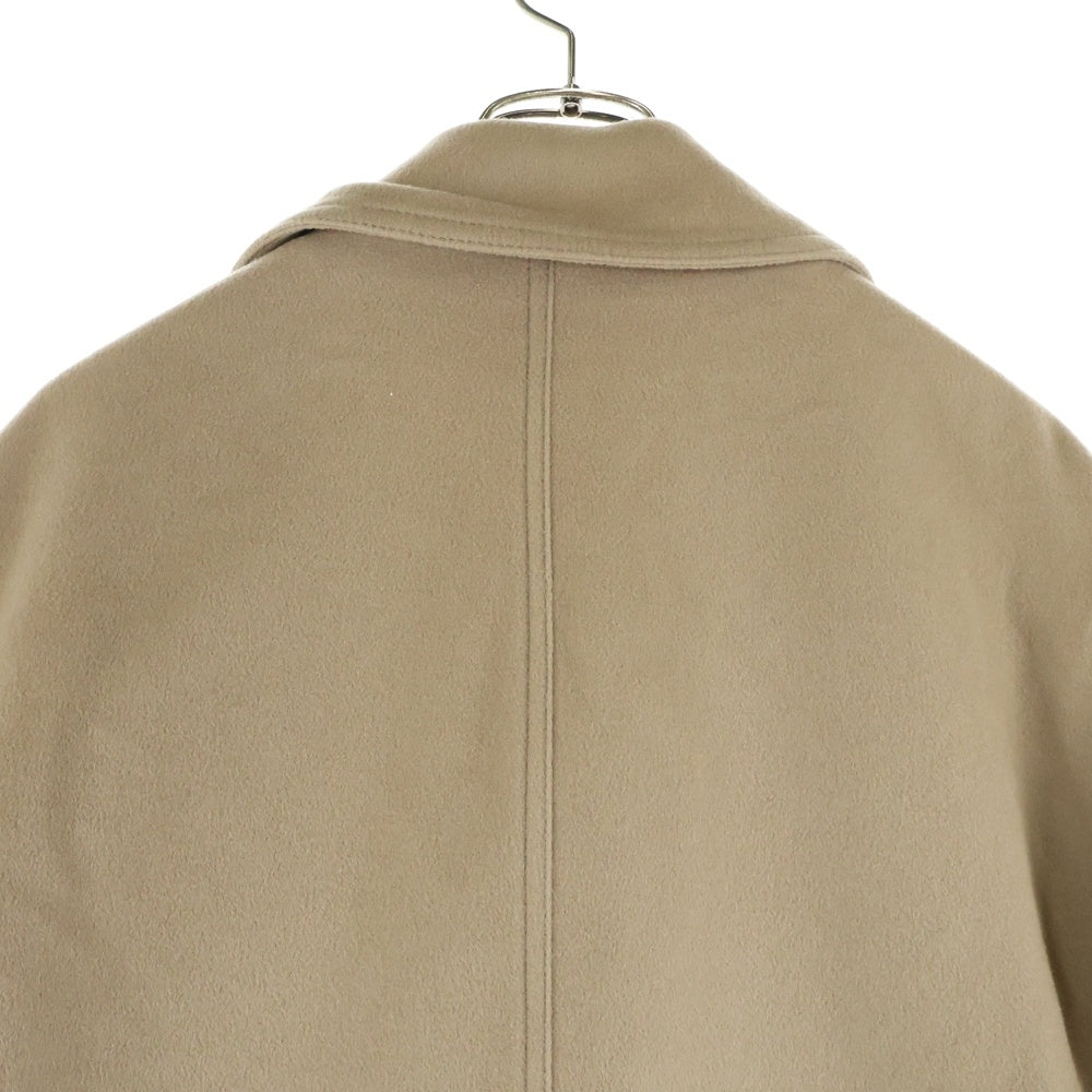 HERMES(エルメス) ジップポケット カシミヤウール Pコート ベージュ