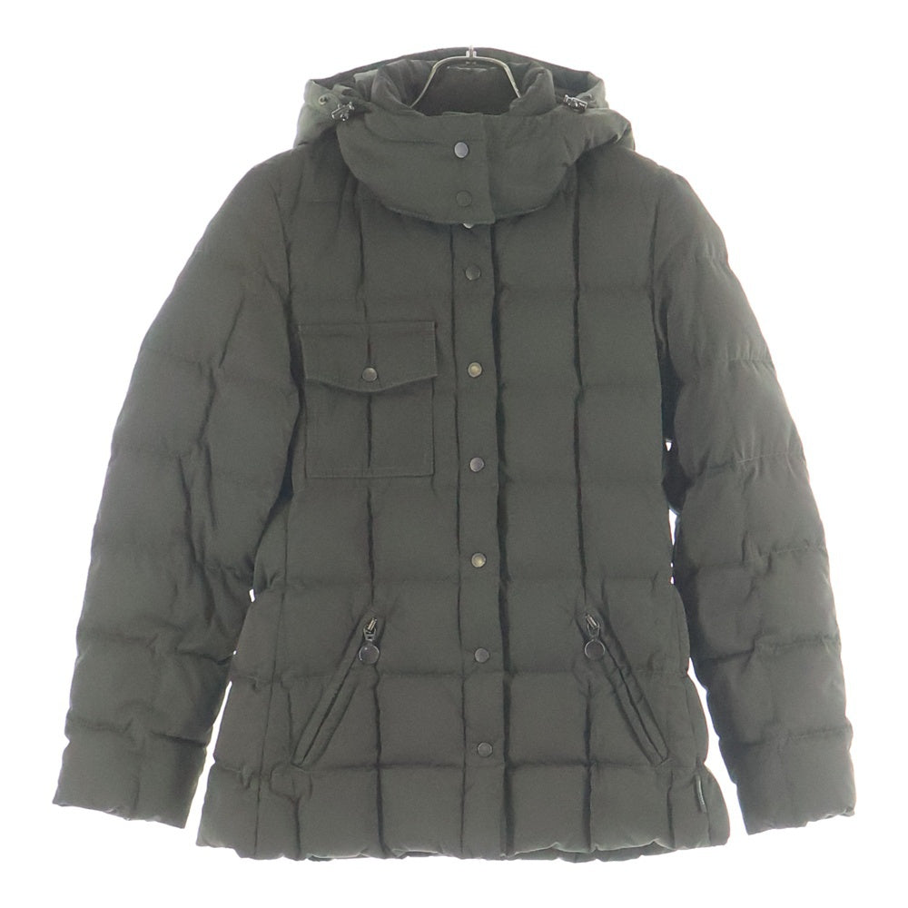 MONCLER(モンクレール) キルティング フーデッド ダウンジャケット カーキ 463120069948 レディース