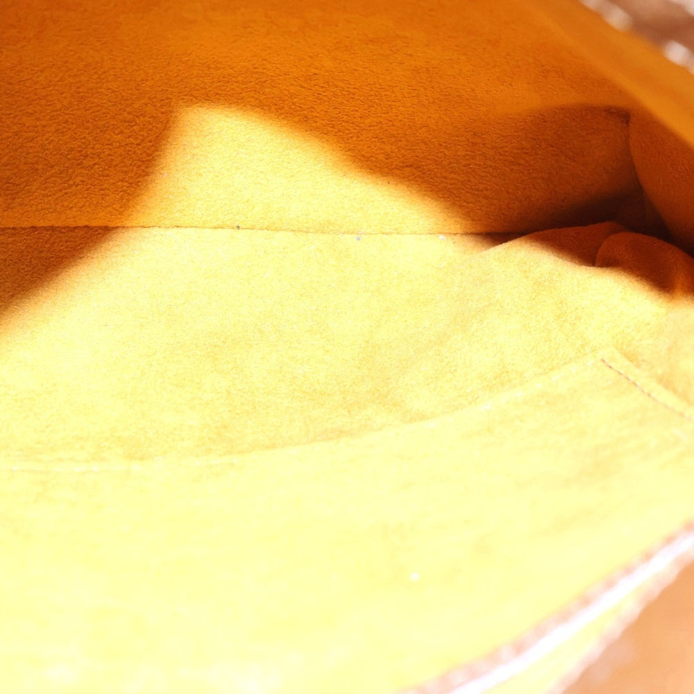 LOUIS VUITTON(ルイヴィトン) モノグラム ミュゼットサルサ PVC レザー ショルダーバッグ ゴールド金具 ブラウン M51258 レディース