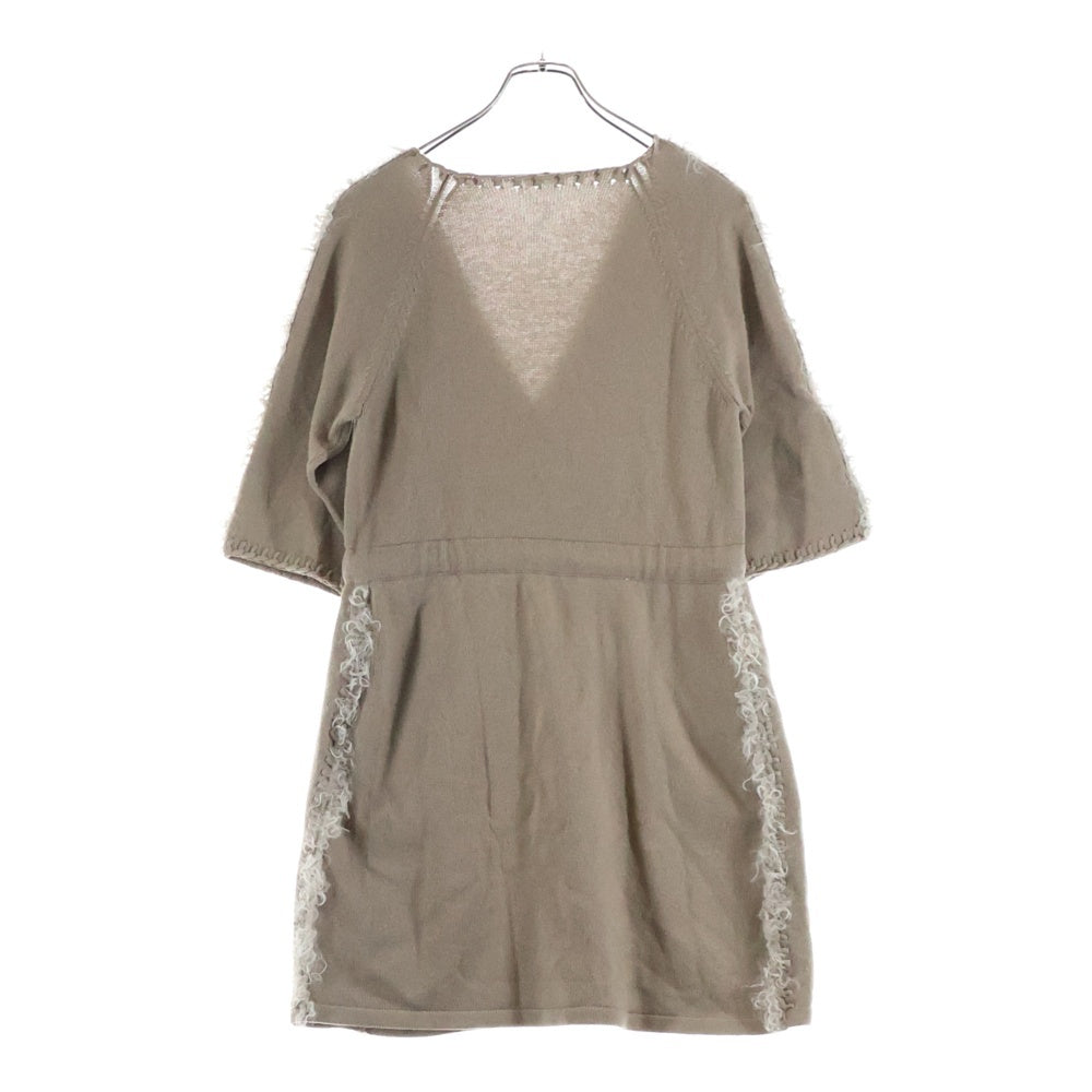 FENDI(フェンディ) カシミアポンチョ レディース FZ7573 ブラウン #40 FZ7573