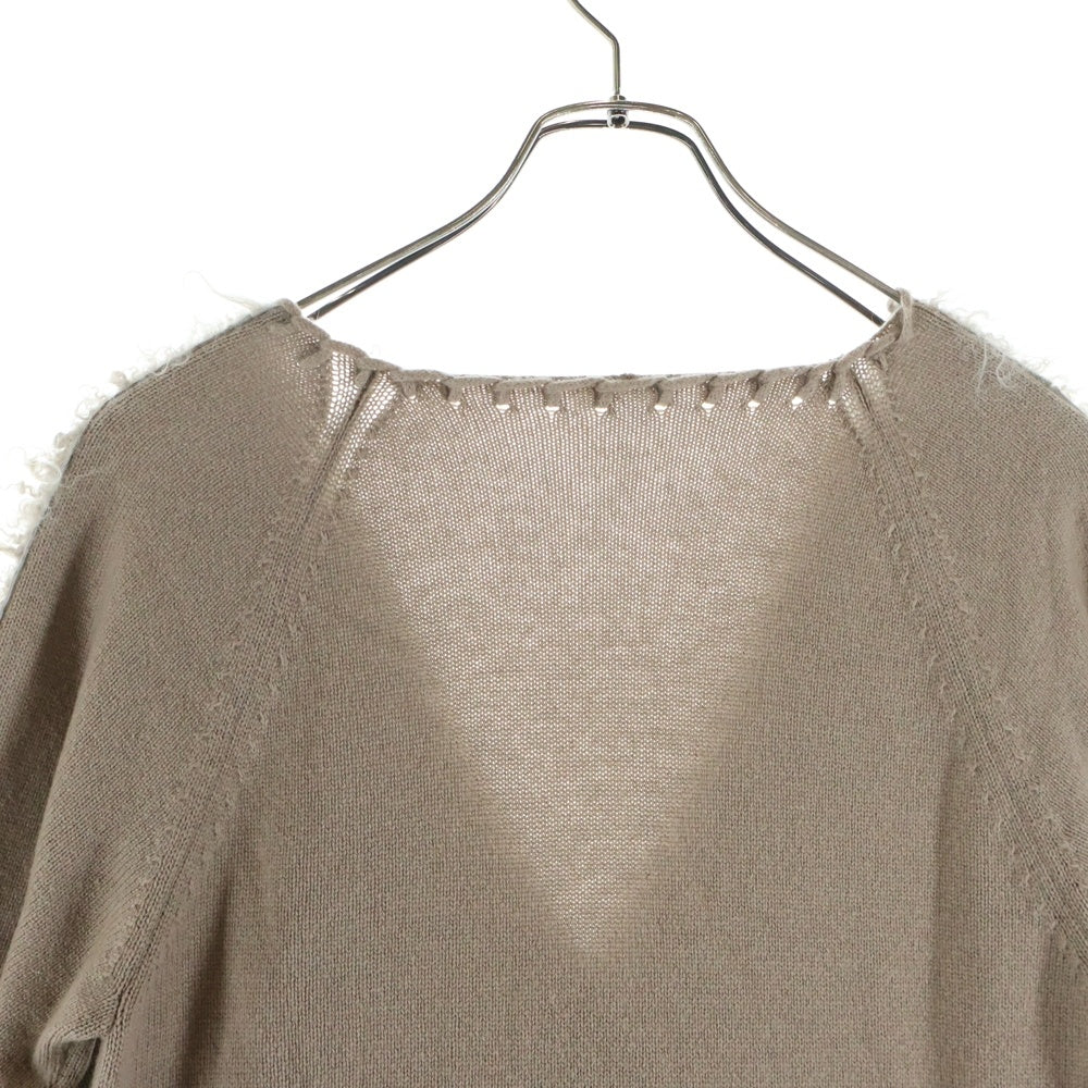 FENDI(フェンディ) カシミアポンチョ レディース FZ7573 ブラウン #40 FZ7573