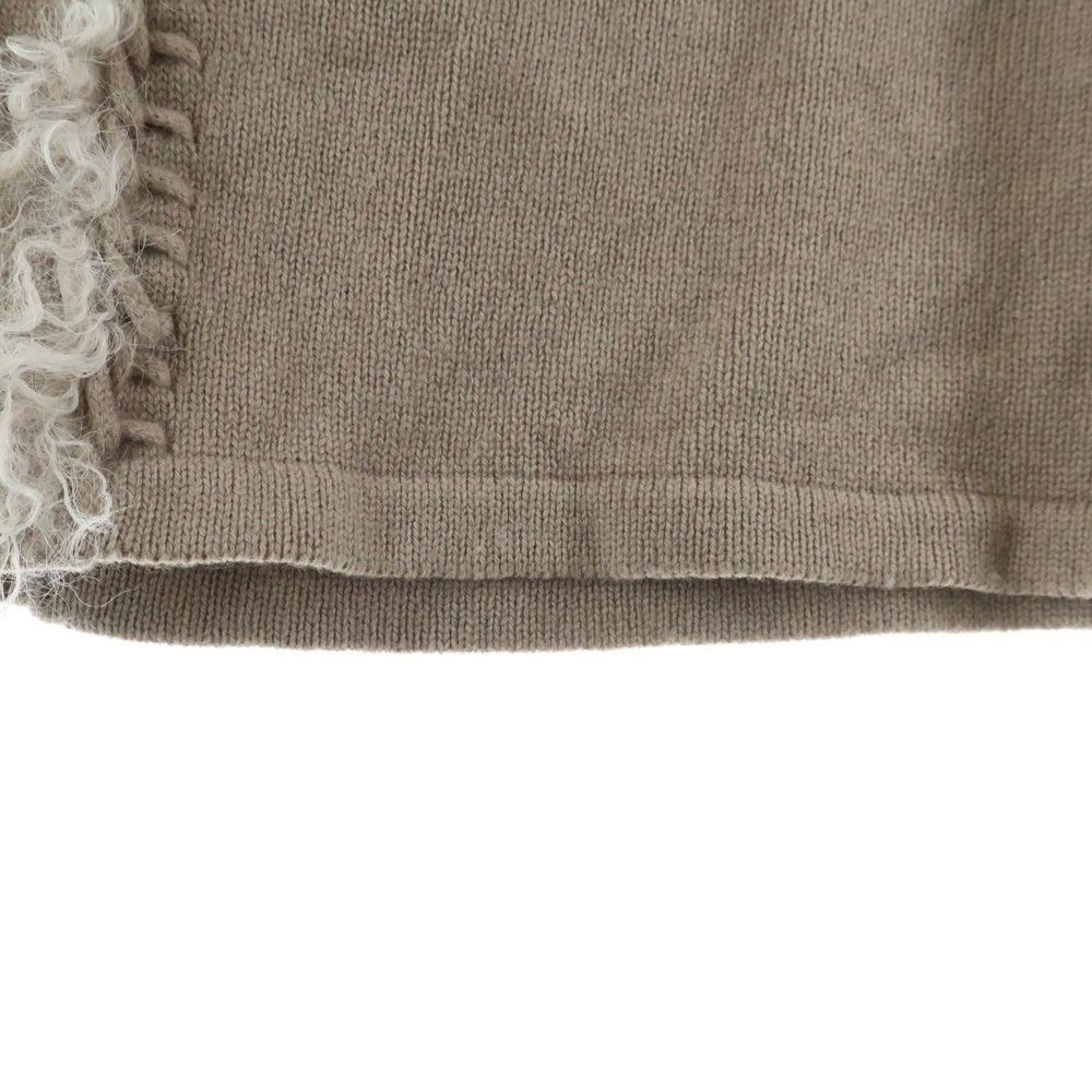 FENDI(フェンディ) カシミアポンチョ レディース FZ7573 ブラウン #40 FZ7573