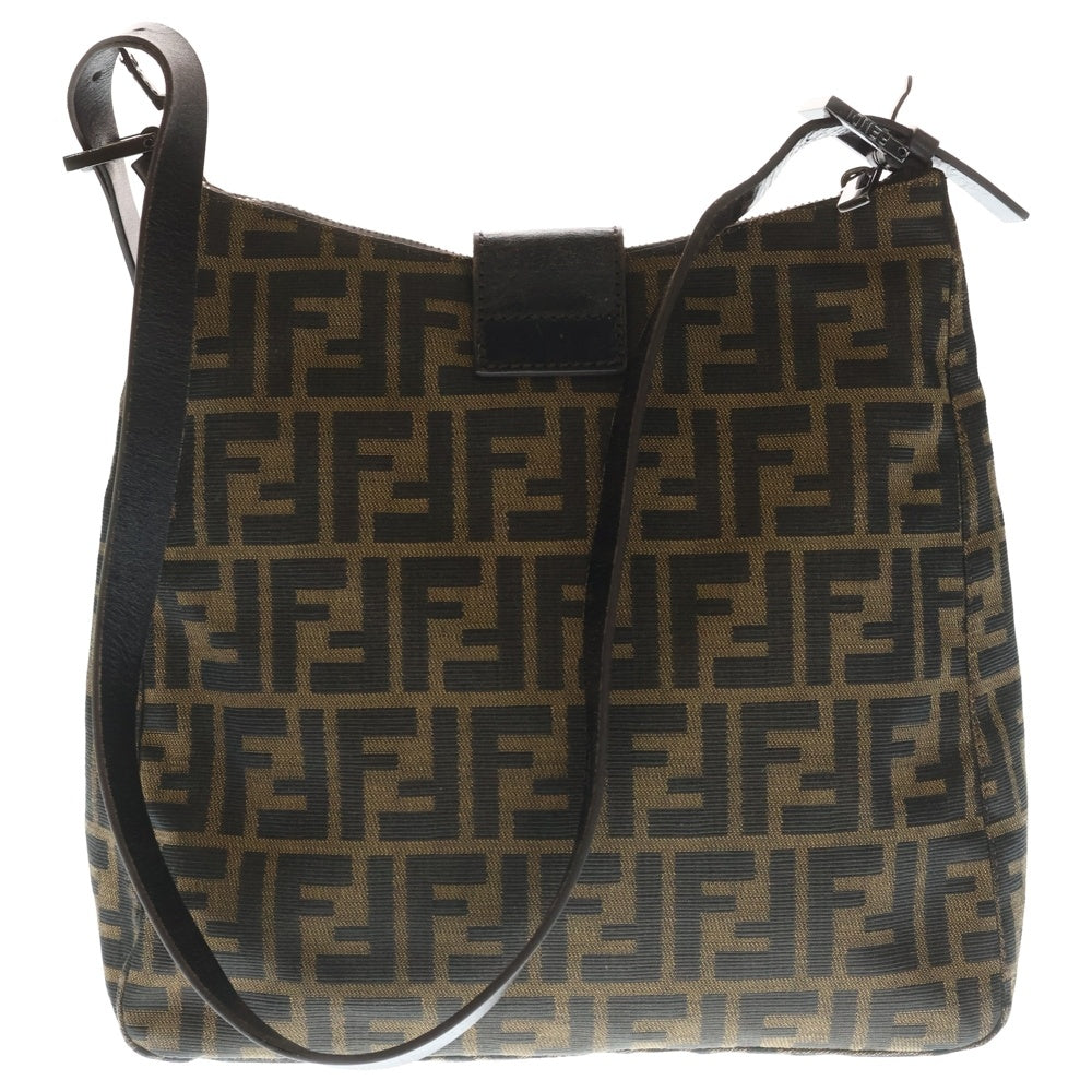 FENDI(フェンディ) ズッカ ワンショルダーバッグ ブラウン PVCレザー 8BT026 2370 029 レディース