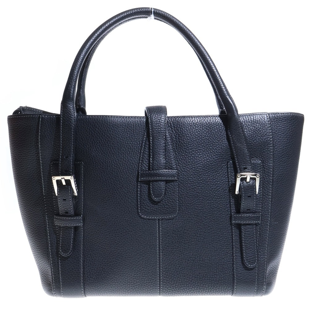 LOEWE(ロエベ) センダバッグ ブラック レザー ハンドバッグ 保存袋・カデナ・鍵 レディース