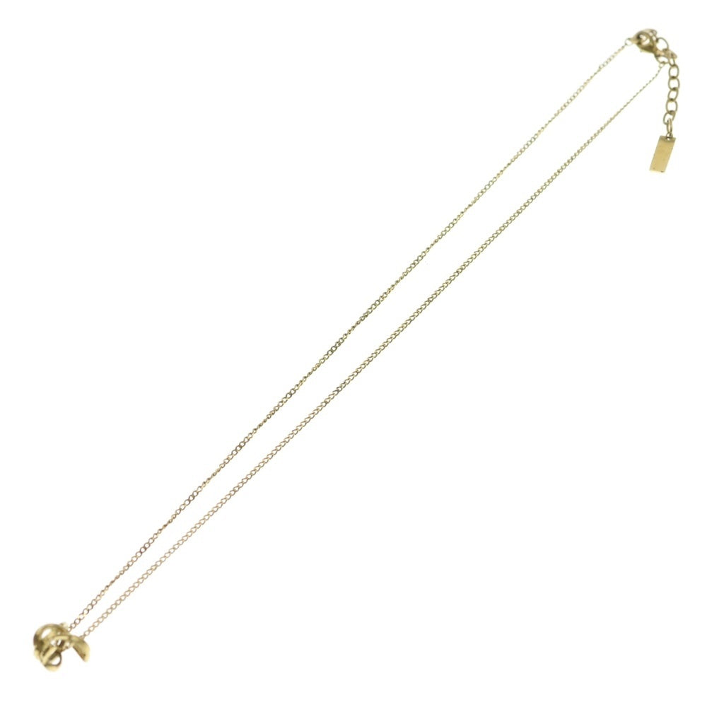 SAINT LAURENT PARIS(サンローランパリ) カサンドラ ネックレス GP ゴールド