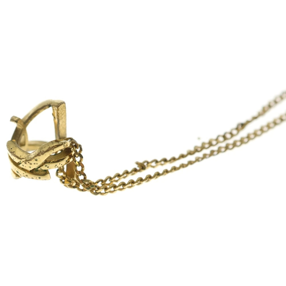 SAINT LAURENT PARIS(サンローランパリ) カサンドラ ネックレス GP ゴールド