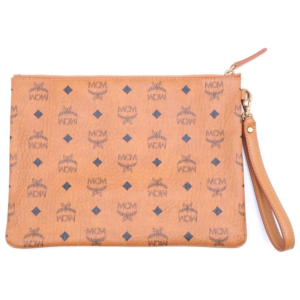 MCM(エム シー エム) ヴィセトス クラッチバッグ セカンドバッグ レザー